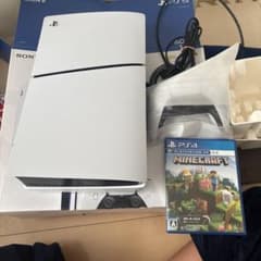 Ps5スリムとマインクラフトのサムネイル