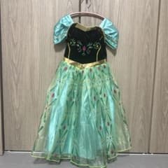 アナと雪の女王　アナ　キッズ用 コスチューム ドレスのサムネイル