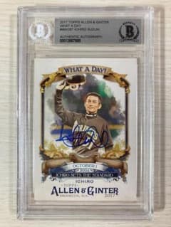 イチロー 直筆サインカード 262安打 Topps Allen & Ginter - メルカリ