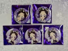 鬼滅の刃 ナンジャタウン 缶バッジ 胡蝶しのぶ 2種セット レア