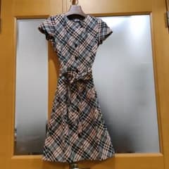 美品 BURBERRY BLUE LABEL ワンピース ピンク ノバチェック - メルカリ