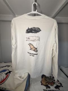 TES CALIFORNIA 長袖Tシャツ ホワイト X-LARGEのサムネイル