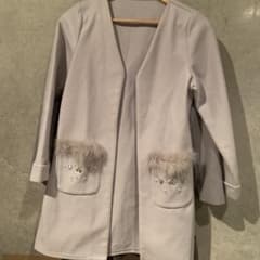 水色コートのサムネイル