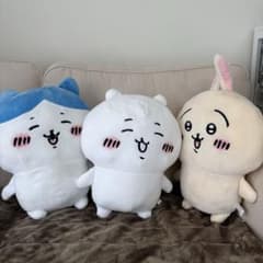 ちいかわ超BIGぬいぐるみ(ちいかわ、ハチワレ、うさぎ3点セット)のサムネイル