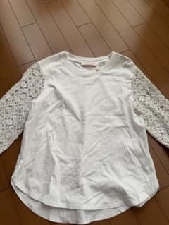 SeeByChloé ホワイト レーススリーブ Tシャツのサムネイル
