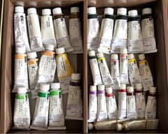 ホルベイン（Holbein）透明水彩絵具 31本 ＋おまけ まとめ売りのサムネイル