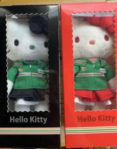 限定 Hello Kitty ハローキティ セブンイレブン マスコット 2種 - メルカリ