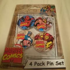 MARVEL COMICS 缶バッチのサムネイル