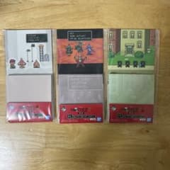 1번 복권 MOTHER2 H상 추억으로 가득한 문구 메모장 3종