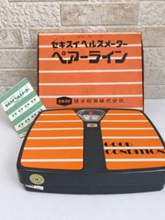 動作確認済 昭和レトロ セキスイ ヘルスメーター ペアーライン 箱付のサムネイル