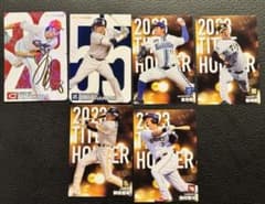 プロ野球チップス2024 箔押しサイン　スターカード　タイトルホルダーのサムネイル
