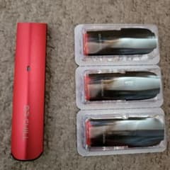 DR.CHILL レッド 電子タバコ本体 カートリッジ3個アイスレモンのサムネイル