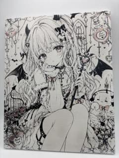 地雷系 小悪魔 オリジナルイラスト 原画コピック アート 手書き