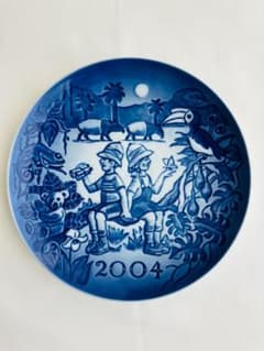 【希少】 ロイヤルコペンハーゲン 2004 イヤープレート 【美品】のサムネイル