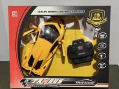 【未開封】1/18 スーパーカー ラジコン イエロー ヴェネーノ風 現状品のサムネイル