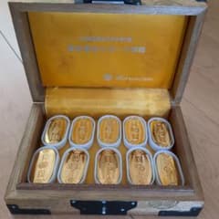 黄金慶長小判 千両箱 レプリカ - メルカリ