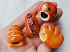 ちょっと大きめミニチュアパン　樹脂粘土　ハンドメイドのサムネイル