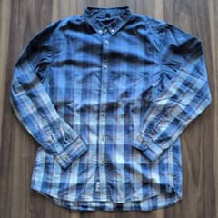 SIAS 長袖チェックシャツ サイズ3