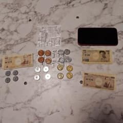 お札とコインのおままごとセットのサムネイル