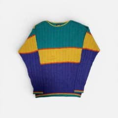 90s Christian Dior ディオール　ニット　メンズL 古着