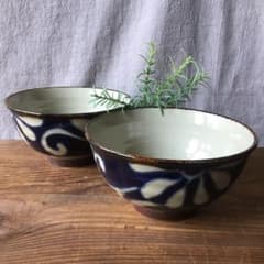 maaaaaaasaです。琉球瑠璃唐草　染付麺鉢4枚他 maaaaaaasaです。琉球瑠璃唐草 染付麺鉢4枚他 maaaaaaasaです。琉球