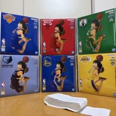 ワンピース × NBA ルフィ フィギュア 6種 コンプリート セット - メルカリ