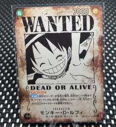 モンキー・D・ルフィ手配書 SECパラレル WANTED モンキー・D・ルフィ 手配書 SECパラレル WANTED - メルカリ