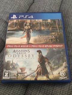 アサシンクリード オリジンズ＋オデッセイ ダブルパック　PS4ソフトのサムネイル