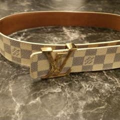 ルイヴィトン　ベルト　ダミエ　アズール　LOUIS VUITTONのサムネイル