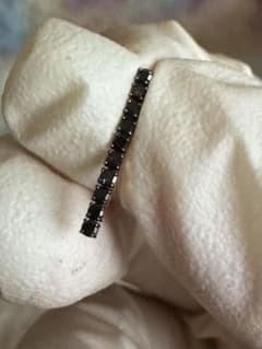 K18ブラックダイヤモンドペンダントトップ0.2ct - メルカリ
