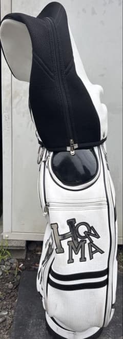 HONMA ゴルフバッグ キャディバッグ ホワイト ブラックのサムネイル