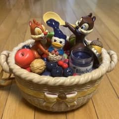Disney Chip and Dale Donald Duck Basket-Shaped Popcorn Bucket