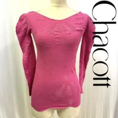 6311☆チャコット☆SM ピンク ノーソーイング トップス 社交ダンス