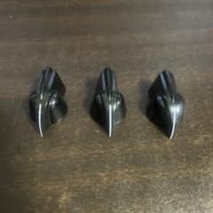 Bad cat ・Matchless用チキンノブ3個セット　ブラックのサムネイル