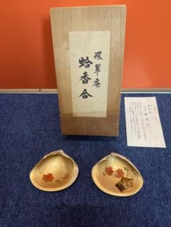 天然 蛤香合 環翠庵 2品セット 1589 環翠庵 天然 蛤香合 - メルカリ