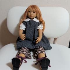 83cm アネッテドール　Annette Himstedt リボーンドール アネッテドール リボーンドール Annette Himstedt doll - メルカリ