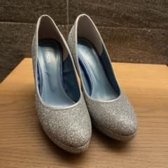 BENIR ウェディングシューズ　シルバー　12cmのサムネイル