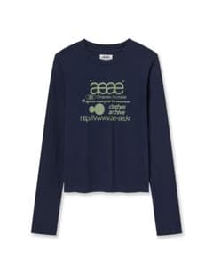 aeae.ネイビー 長袖Tシャツ 即購入OK aeae ネイビー 長袖Tシャツ - メルカリ