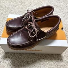 Timberland モカシン デッキシューズ ブラウン 専用クリーナー付き