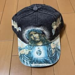 Supreme Jesus 5-Panel キャップ ジーザス black