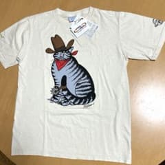 新品 crazy shirts 半袖 Tシャツ　クレバンキャットのサムネイル
