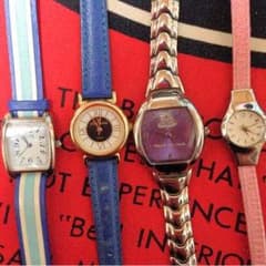 ladies watch quartz (4pcs) all (1,100のサムネイル