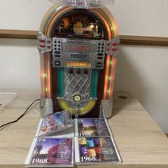 おすすめ品 希少 レトロジュークボックス(AM.FM.CDプレイヤー)動作品 おすすめ品 希少 レトロジュークボックス(AM.FM.CDプレイヤー)動作品