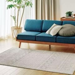 ラグ 新品 120×180 ウニコ unico アランニット - メルカリ