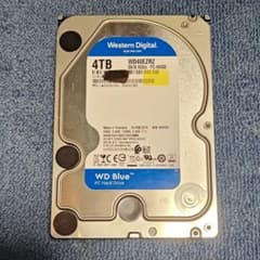 WesternDigital 内蔵HDD 3.5インチ 4TB WD40EZRZ - メルカリ