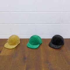 UNUSED コーデュロイキャップ イエロー Oサイズ