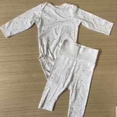 H&M ベビー ロンパース レギンス セット ハート柄のサムネイル