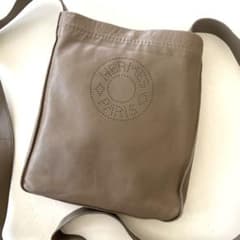 エルメス　クルードセル　ショルダー　バッグ　エトゥープのサムネイル