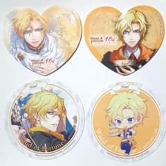 ワンド ノエル クレパラ アニメイトカフェ コースター 4種セット