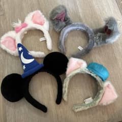 ディズニー カチューシャ 4点セット まとめ売りのサムネイル